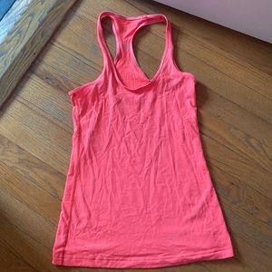 Lululemon hot pink athletic tank top